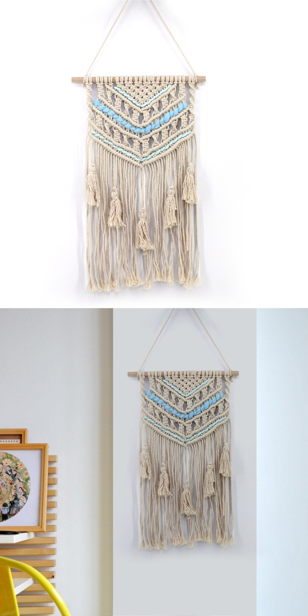 8 tấm thảm thời trang đơn giản của boho - Tapestry thảm treo tường hình cô gái	