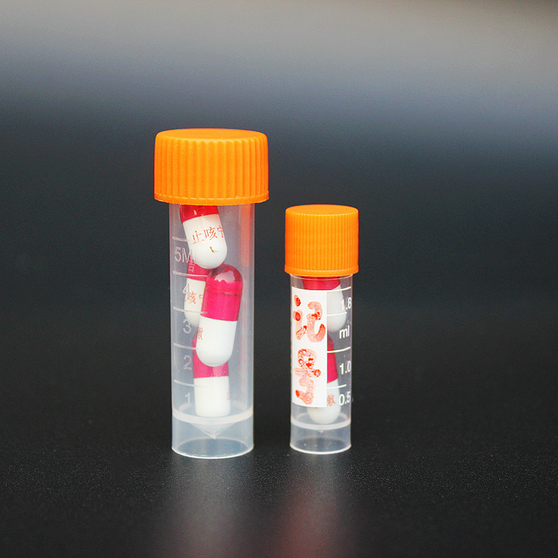 Portable Graduated Plastic Small Medicine Bottle, Mini Parts Dispensing Bottle, Storage Box, Moisture-Proof Sealing Ring, Leak-Proof 2ml Portable Graduated Plastic Small Medicine Bottle, Mini Parts Dispensing Bottle, Storage Box, Moisture-Proof Sealing Ring, Leak-Proof 2ml