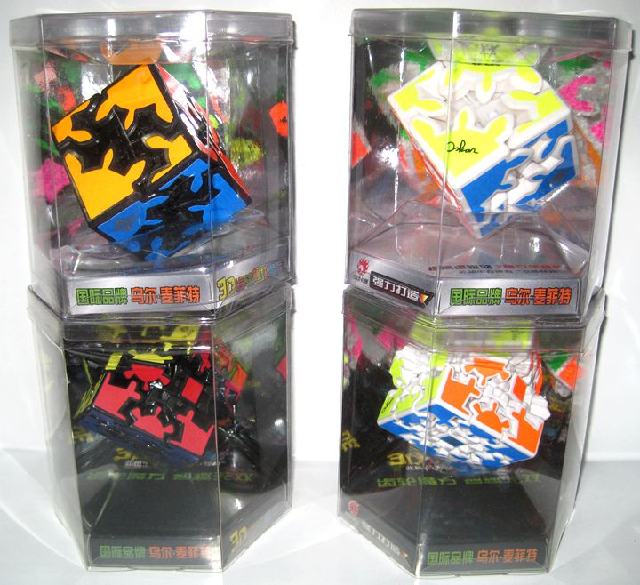 齿轮魔方三阶：创意异形魔方，开启智慧新旅程！💡