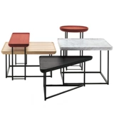 Медуо/Итальянский гостиная журнальный столик Torei стол натуральный мраморный чайный стол.