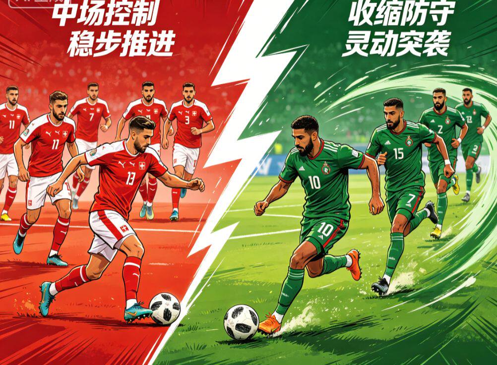 世界杯16强10席敲定！十字军团 VS 北非之狐，阿尔及利亚能否成功阻击瑞士？