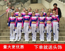 Aerobics cheerleading performance clothes childrens competitive cheerleading competition clothes dance clothes womens aerobics set