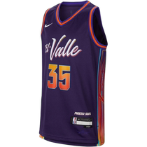 Nike Nike official boys Phoenix Suns NBA Durant big childrens quick-drying jersey summer HF6016