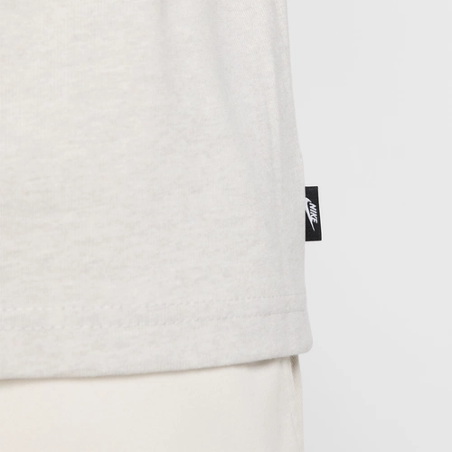 Nike, хлопковая комфортная футболка для отдыха, осенняя, с вышивкой