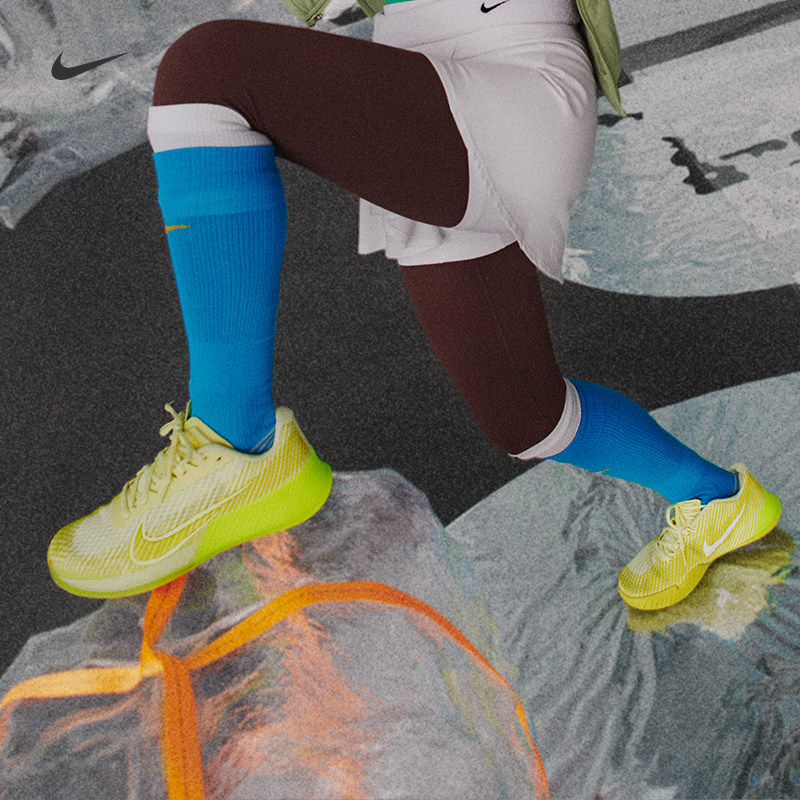 Nike Nike Official Female Hard Ground Tennis Shoes Spring Low Breathable Light Slow Shock Easy To Wear DR6965-Taobao