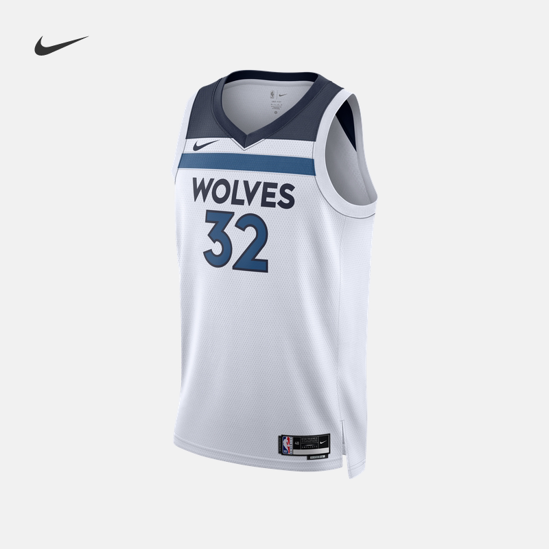 Nike Nike Official 2022-23 season Minnesota Timberwolves NBA Men's speed dry jersey N2085-Taobao