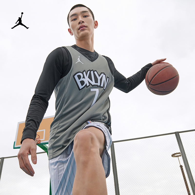 Nike Nike official 2020 season Brooklyn Nets NBA men's jersey American breathable CV9469