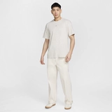 Nike, хлопковая комфортная футболка для отдыха, осенняя, с вышивкой