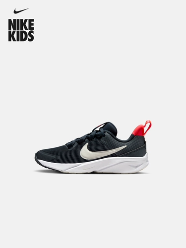 Nike Offical Star Runner 4 Детские кроссовки для лета легко надевать и снять DX7614