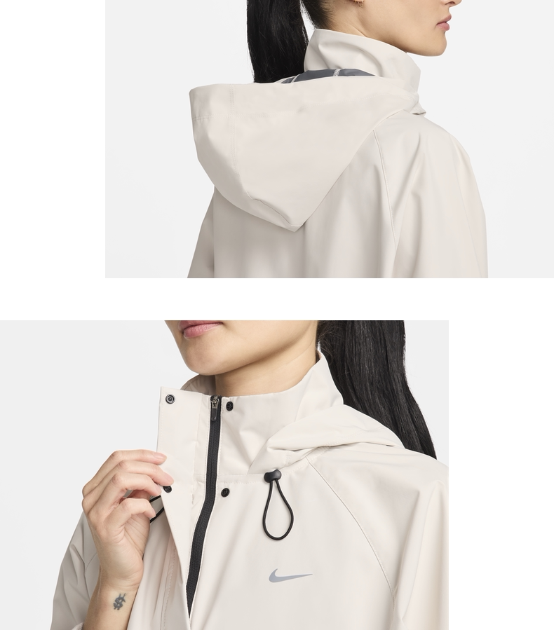 Запуск куртки nike耐克storm-fit swift女子防风拒水超宽松跑步夹克秋季fb7493