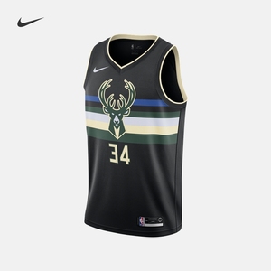 Nike 耐克官方密尔沃基雄鹿队NIKE NBA SW JERSEY 男子球衣AT9806