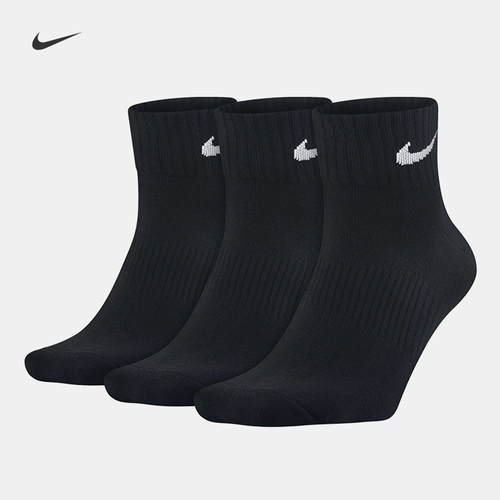 Nike Nike Official Nike Loolweight Equidept Sports Socks (3 удвоения) SX4706