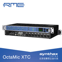 Licensed RME OctaMic XTC 8 channel eight professional numerical control phone microphone amplifier