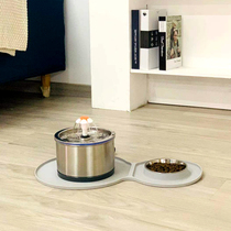 All-steel flower pet automatic circulation cat water dispenser dog water feeder living water health fountain solo