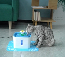 Small flower pet water dispenser automatic cat fountain beaconPet dog cat water dispenser veken ULadapter