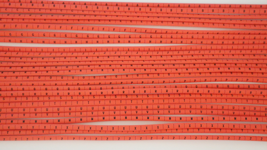 Printing number tube can be customized to print heat shrinkable tube wire identification sleeve processing printing number tube 1 5-16mm