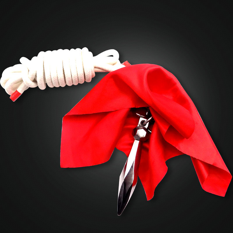 Stainless Steel Real Combat Martial Arts Performance Rope Mark Rope Dart Head Softener Streaming Star Dart Meteor Somersault Somersault Somersault