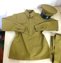 50-style military parade with a 50-style hooded sweatshirt.