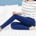 Quần jeans nhung nữ mùa thu đông phiên bản Hàn Quốc mặc quần cạp cao dày bằng nhung là màu đen mỏng cộng với quần cotton dài chân quần jean ống rộng nữ Quần jean