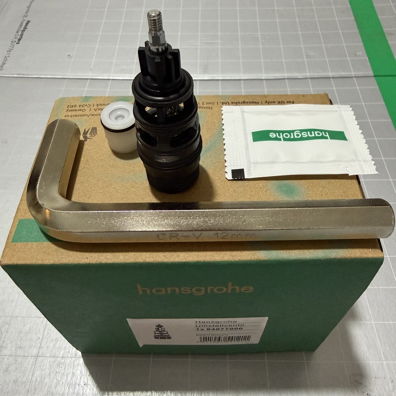 German Hansgrohe Original Imported Shower Accessories 94077000 Water Diverter Assembly