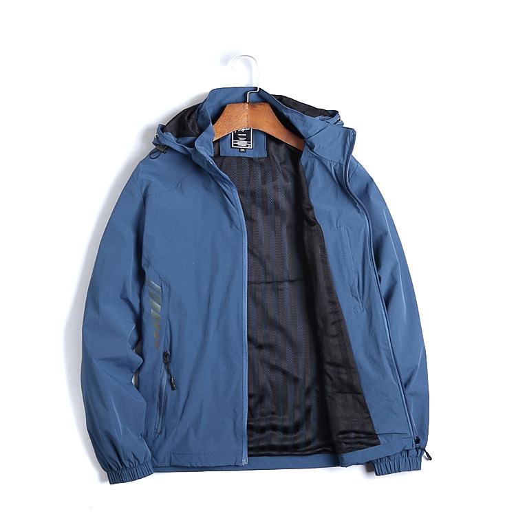 Foreign trade original single spring and summer outdoor sports hiking clothes quick drying clothes soft shell coat light and breathable quick dry men coat shirt