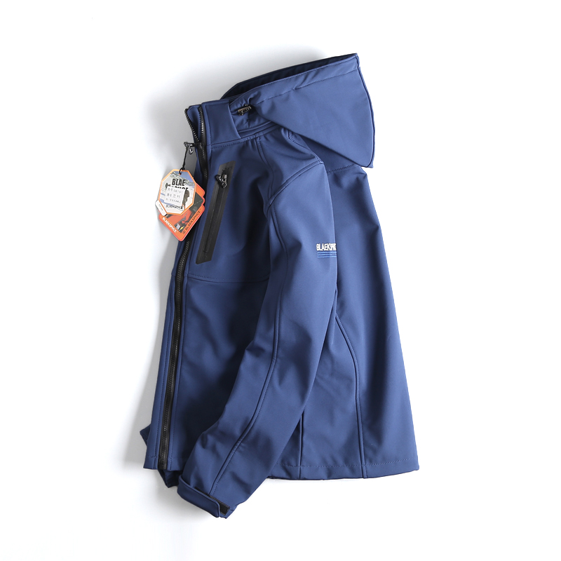 Foreign Trade original single autumn winter new outdoor sports granule fluff capsule clothes thickened warm climbing coat male