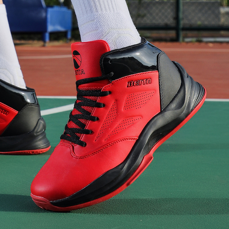 Beita Basketball Shoes Genuine Official Flagship Professional Practical Basketball Shoes for Men and Teenagers, Breathable High-Top Student Sports Shoes