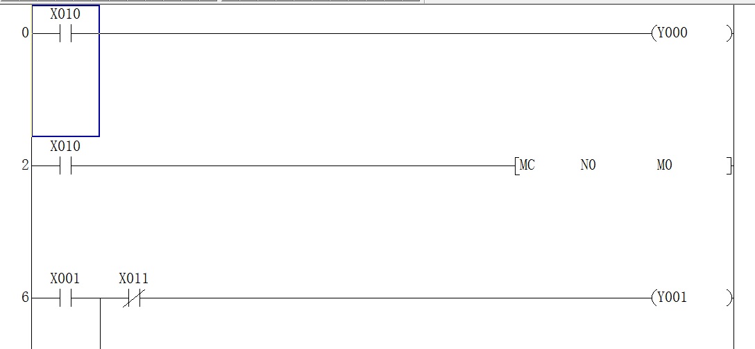 Mitsubishi FX series PLC Program-Labed PLC Control Program with IO Table