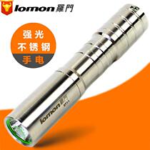 Luo Mon Lighting CREE Mini Stronger Light Hand Light 18650 Charging LED Stainless Steel Flashlight