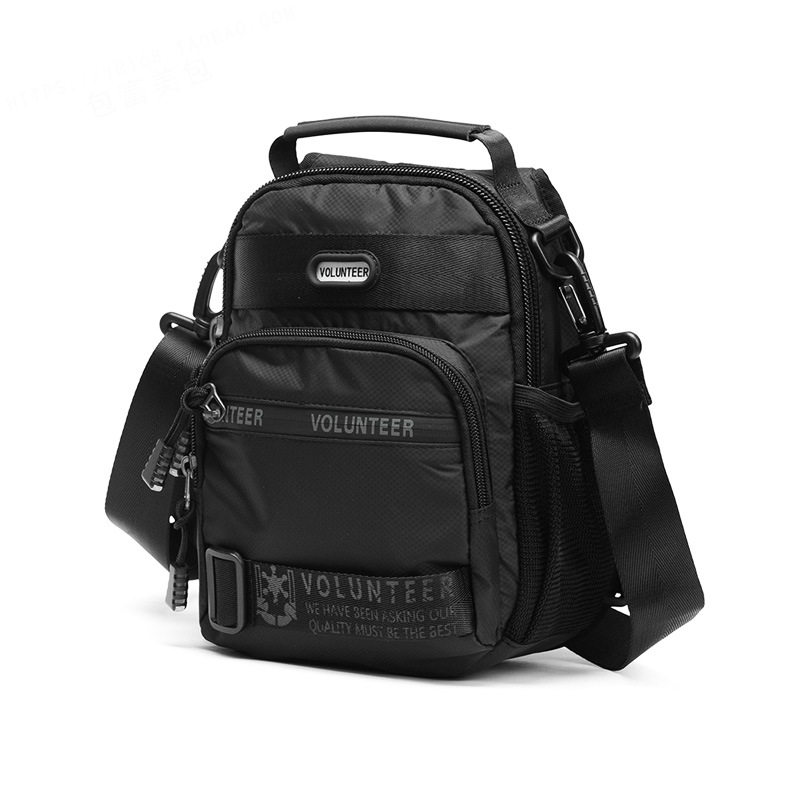 Multifunction Tide Casual Men's Bag Han Edition 100 Hitch Chest Bag Oxford Canvas Small Bag Sport Men's Single Shoulder Inclined Satchel Bag