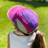 США в воскресенье днем ​​детские солнцезащитные кремы для солнца Спортивная шляпа Ушная шапка разборка 2 и 1