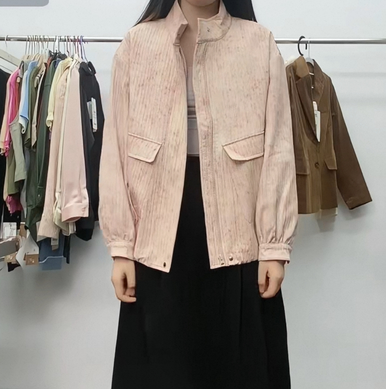 Preface: Expectation Pink Tie-Dye Jacket on the Home Shelf