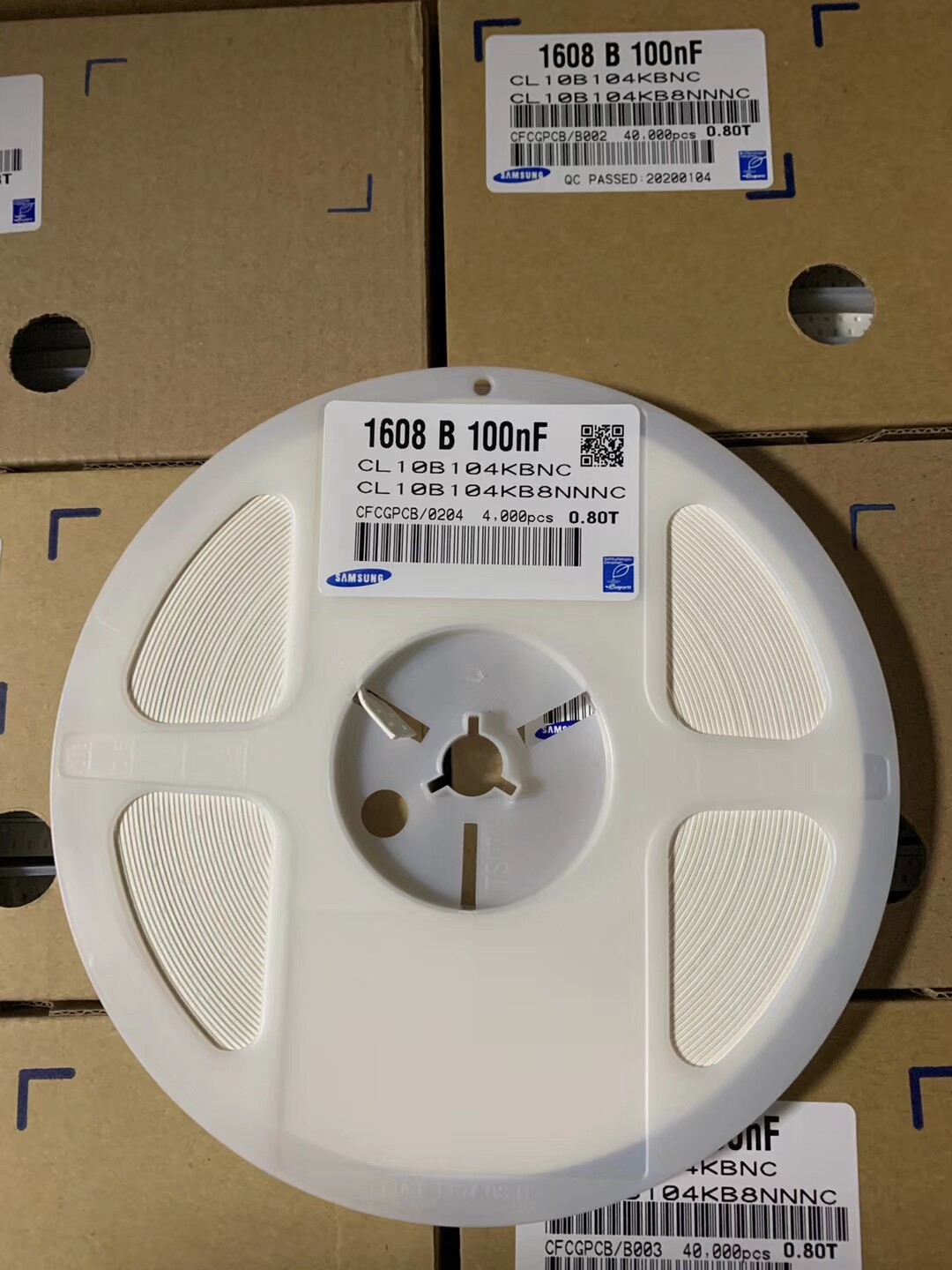 SMD Ceramic Capacitor CL10B104KB8NNNC 0603 104K50V 100NF X7R 10% 0 8T - Tao