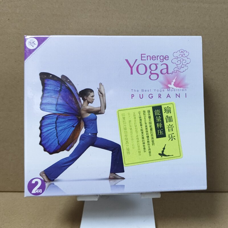 Authentic Yangshengtang Yoga Music Energy Stress Relief 2Cd Soothing Relaxation Healing Light Music Cd Disc