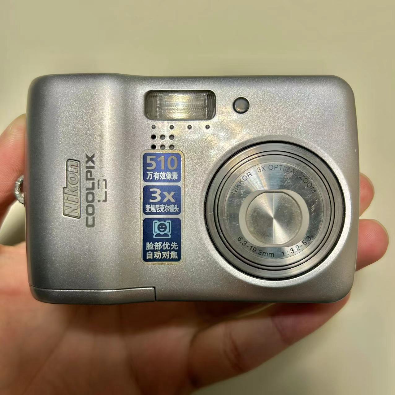 Nikon Nikon Coolpix L3 second-hand digital camera CCD nostalgic retro atmosphere with good cold white skin-Taobao