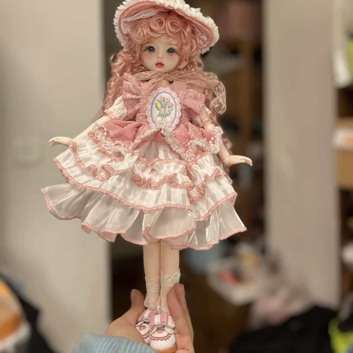 Кукла, игрушка для переодевания, кукла с движущимися частями, 3D