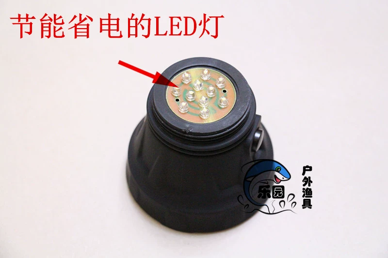 Ngoài trời 11LED ánh sáng cắm trại lều đèn retro xách tay nhỏ đèn chùm treo đèn pin khẩn cấp