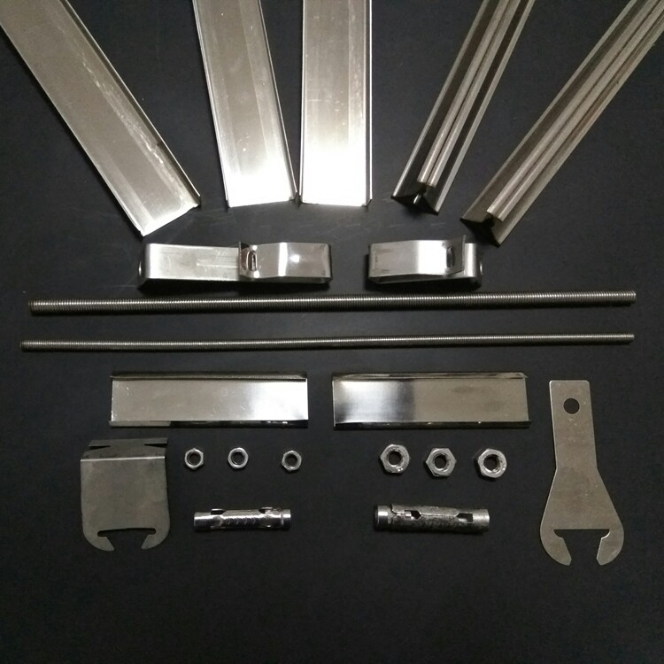 Hot sell integrated ceiling light steel keel frame stainless steel triangular bone main bone large hanging and bloated screw rod full range of accessories