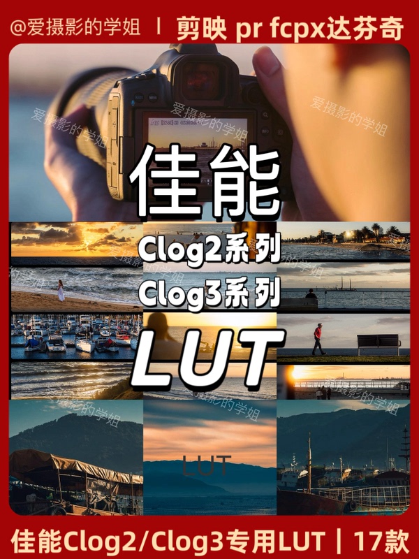Canon Clog2/Clog3 Dedicated Luts｜17 Film-Like/Film Color Grading Presets + 4 Portrait Luts