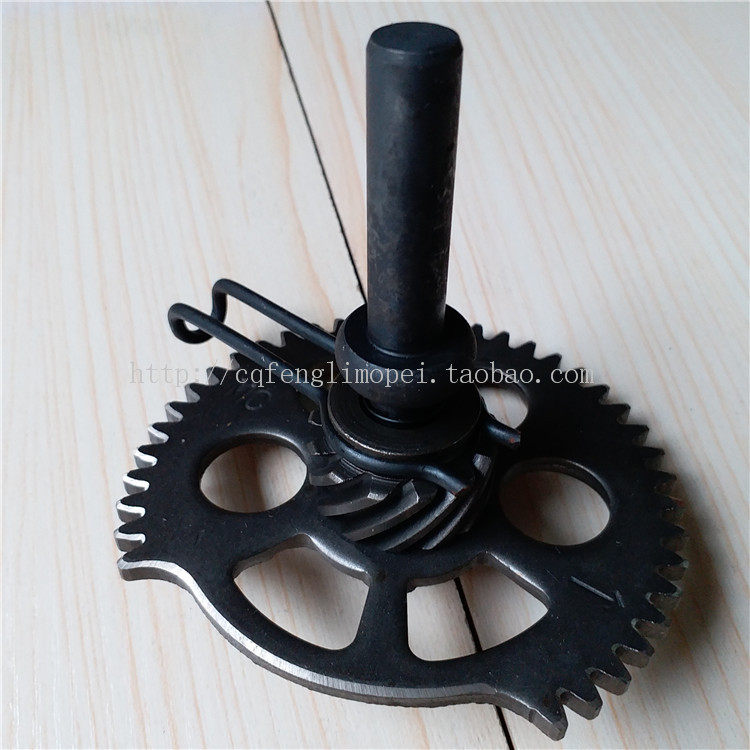 Pedal assist motorcycle GY6125 GY6150 high-quality foot start gear start idler gear assembly start large teeth