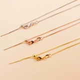 14 -тысячный золотой ремень кремния позиционирование жемчужина 4 мм цепи, регулирующие бусины, закрыто световые кольцевые световые кремниевые желе, шарики DIY