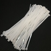High quality new material environmentally friendly coarse and tough white black plastic nylon cable tie 5X200mm model full 500