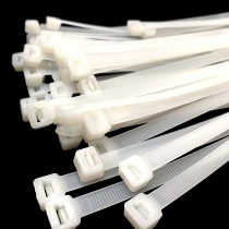 Aging resistant Pa66 environmental protection toughened white black plastic nylon cable tie 8X500mm model full 250
