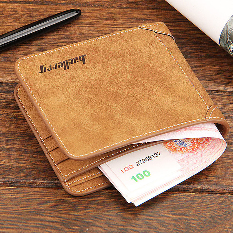 Wallet men's thin section ultra-thin small short section personality Korean version dad middle-aged multi-functional large-capacity 2020 new men's soil