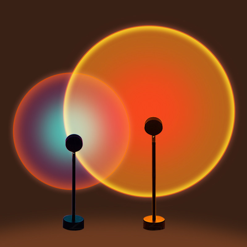 usb net red sunset sunset lamp led table lamp floor lamp projection atmosphere lamp day does not set photo lamp