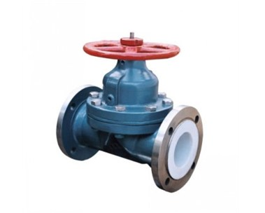 Meico direct cast steel cast steel lining fluoroflange diaphragm valve EG41F46-10C DN100 with complete specifications