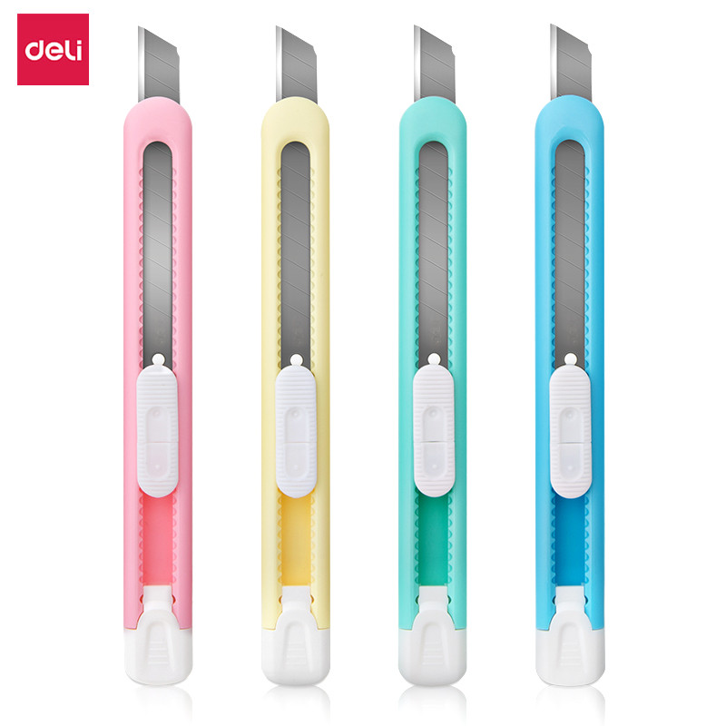 Able stationery 2054 Cartoon cute beauty workout knife hand cut paper knife learning pencil knife Little beauty artificial knife