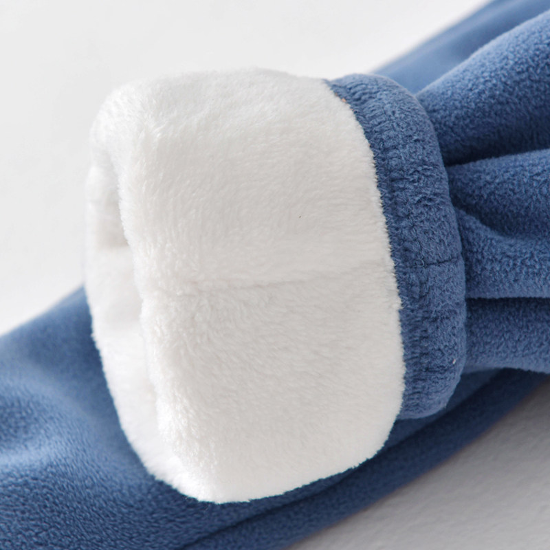 Children's pants plus velvet thickened a winter men's and women's sports pants baby fleece cotton pants hot and warm pants