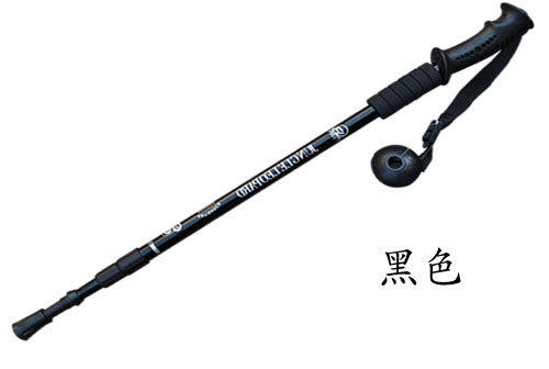 3 chân thẳng trekking cực hợp kim nhôm 6061 còng tay đa năng đi bộ đi rừng báo - Gậy / gậy gậy chống cho người già