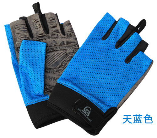 Găng tay leo núi Găng tay mỏng chống trượt Kem chống nắng thể thao ngoài trời Găng tay lưới nửa ngón tay bao tay dài